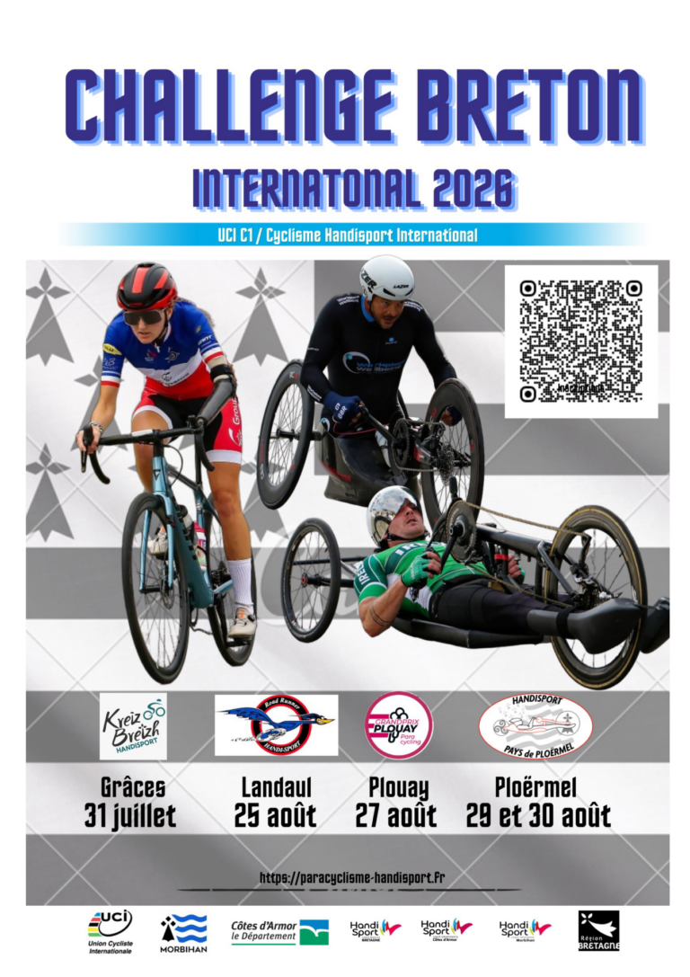 Lire la suite à propos de l’article 🚴 La Coupe de France de paracyclisme met le cap sur la Bretagne cet été !